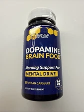 Natural Stacks Dopamine Vitamin Mental Drive Capsules - 60 Count