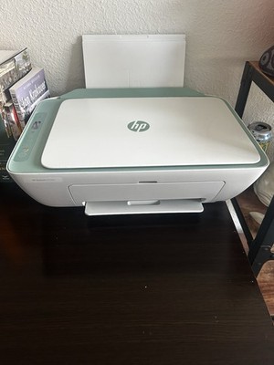 HP DeskJet 2742e All-In-One Inkjet Color Printer White/Teal