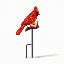 Metal Garden Stake with Bird Design Outdoor Bird Garden Stake Decorative