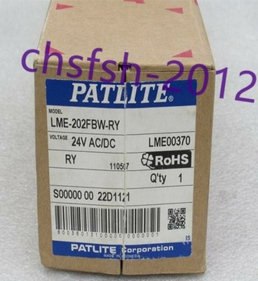 1 pcs New IN Box PATLITE LME-202FBW-RY Indicator #yi