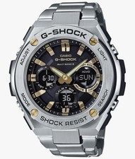 CASIO G-SHOCK G-STEEL GST-W110D-1A9JF Tough Solar Multiband 6 Silver Japan