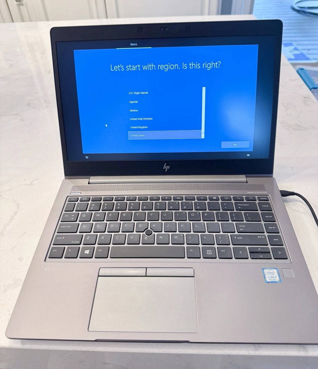 HP Intel Core i7 8th Gen. PC Laptops & Netbooks 1.50-1.99 GHz