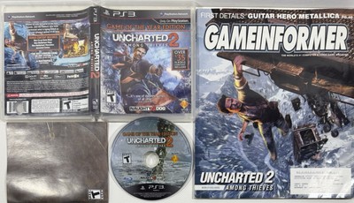 UNCHARTED 2: Among Thieves $ Game Informer Magazine LOT