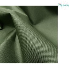 Waterproof Canvas Fabric 59x18 Olive Green Thick Heavy Duty Outdoor Cover Mat...