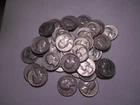 Roll of 90% Silver Washington Quarters (item #2)
