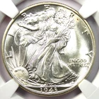 1943-S Walking Liberty Half Dollar 50C - Certified NGC MS67 - $4,000 Value!
