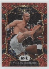 2021 Panini Select UFC Concourse Red Disco Prizm 46/199 Volkan Oezdemir #53 0g27