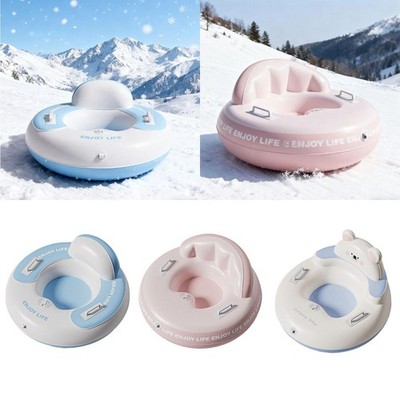 Aufblasbarer Schneereifen, aufblasbarer Schlitten für Erwachsene, Familien