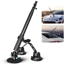 Triple Strong Suction Cup Camera Car Mount for Insta360