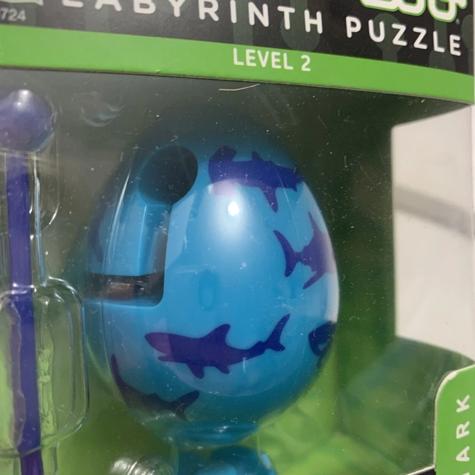 Rompecabezas Smart Egg Labyrinth Nivel 2 Tiburón para mayores de 8 años NUEVO Foto 4 de 4