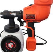 Black+decker Hvlp200 Electric Paint Sprayer Orange Corded Spray