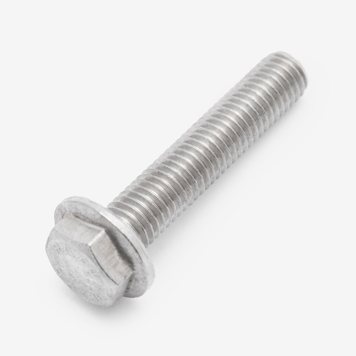 Stainless Steel Flanged Hex Bolt A2 M10 x 50mm for ZS125T-48 Front Black Scooter