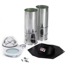 10 In. Tubular Skylight with Seamless Composite Flashing