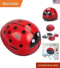 Cute Portable Cartoon Mini Desktop Vacuum Cleaner Table Dust Crumb