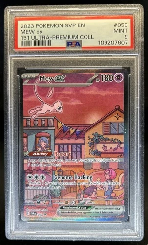 2023 Pokemon SV Black Star Promos Mew ex #053 PSA 9