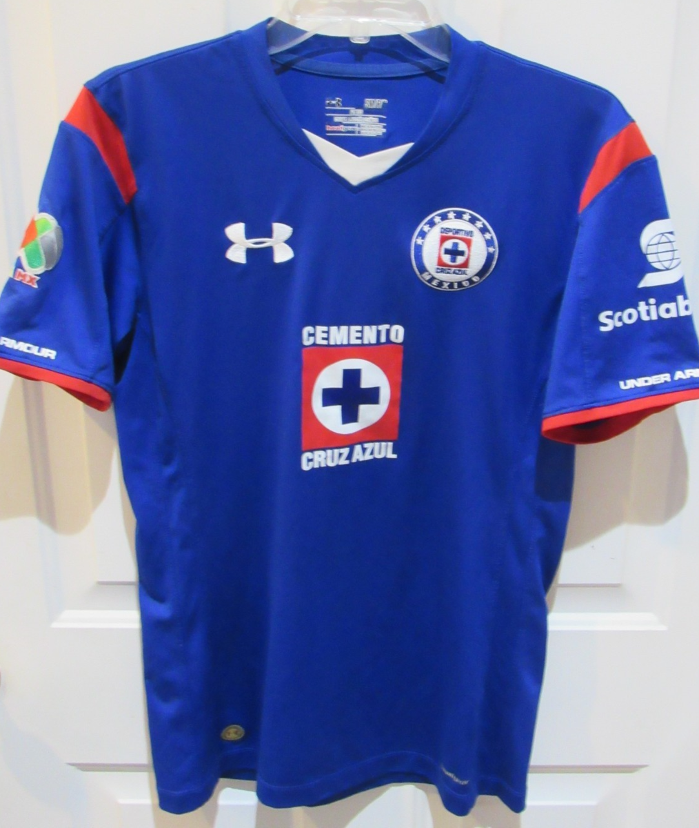 Club Deportivo Cruz Azul Official 2014-15 Futbol Soccer Jersey