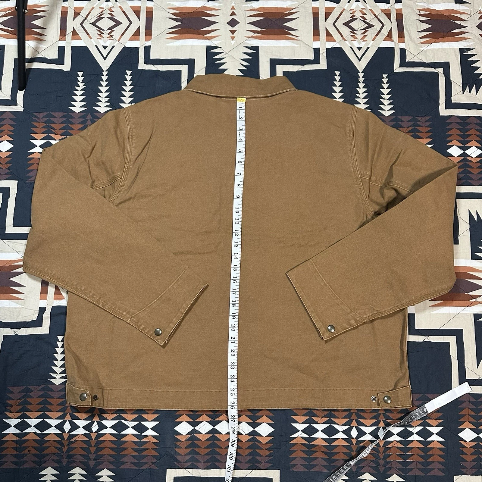 Carhartt Duck Detroit Rugged Flex 0J6306-M Workwear Jacket Men’s XXL Relaxed Fit image 8