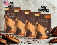 (PACK OF 4) Organic Ryse Mushroom Coffee*30 Servings Per Pack - Free Shipping!!