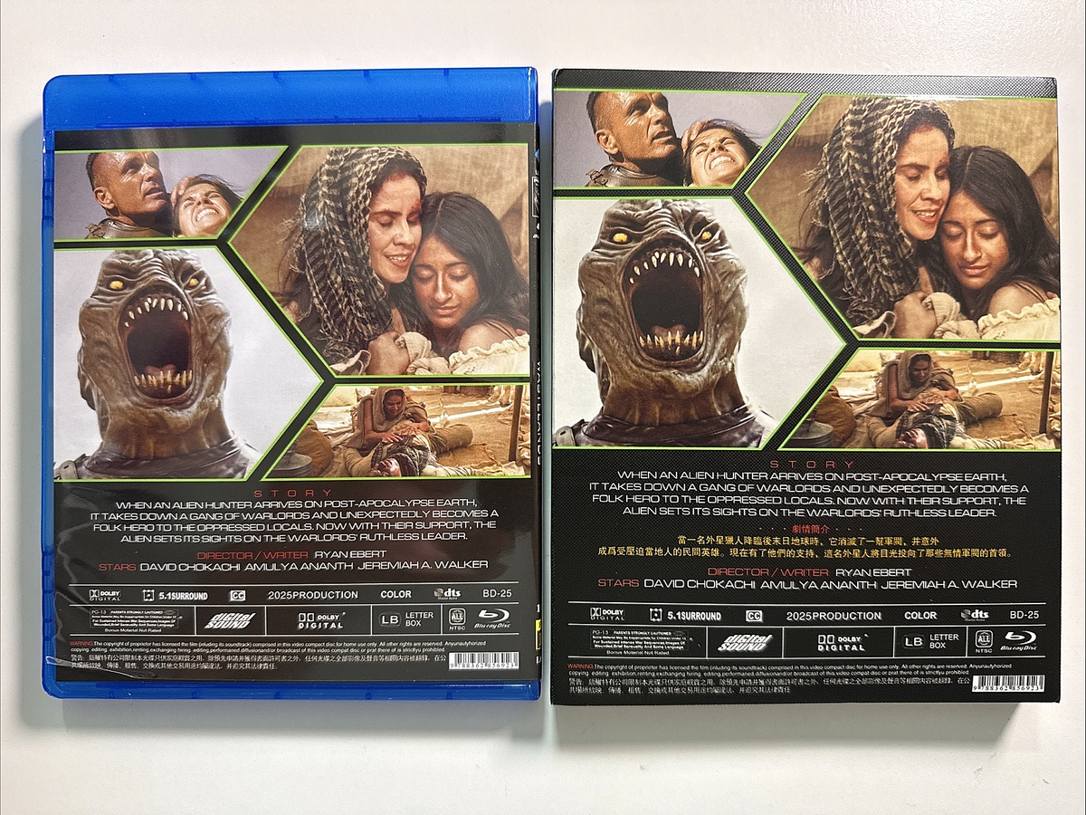 PREDATOR WASTELANDS (2025) on BLU-RAY / CHINA IMPORT / PLEASE READ