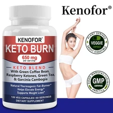 Keto Burn Capsules - Healthy Weight Loss - Enhanced Immunity - Digestive Health