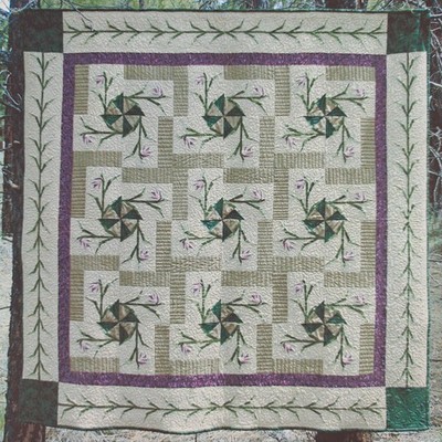Lady of the Woods Quilt Pattern by Eric Gunson Pieceful Expressions OOP