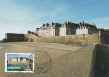 Carte 1er jour La France à voir Saint Malo 2007 