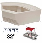 Wise Premier Series Pontoon Radius Corner Rotomolded  Base