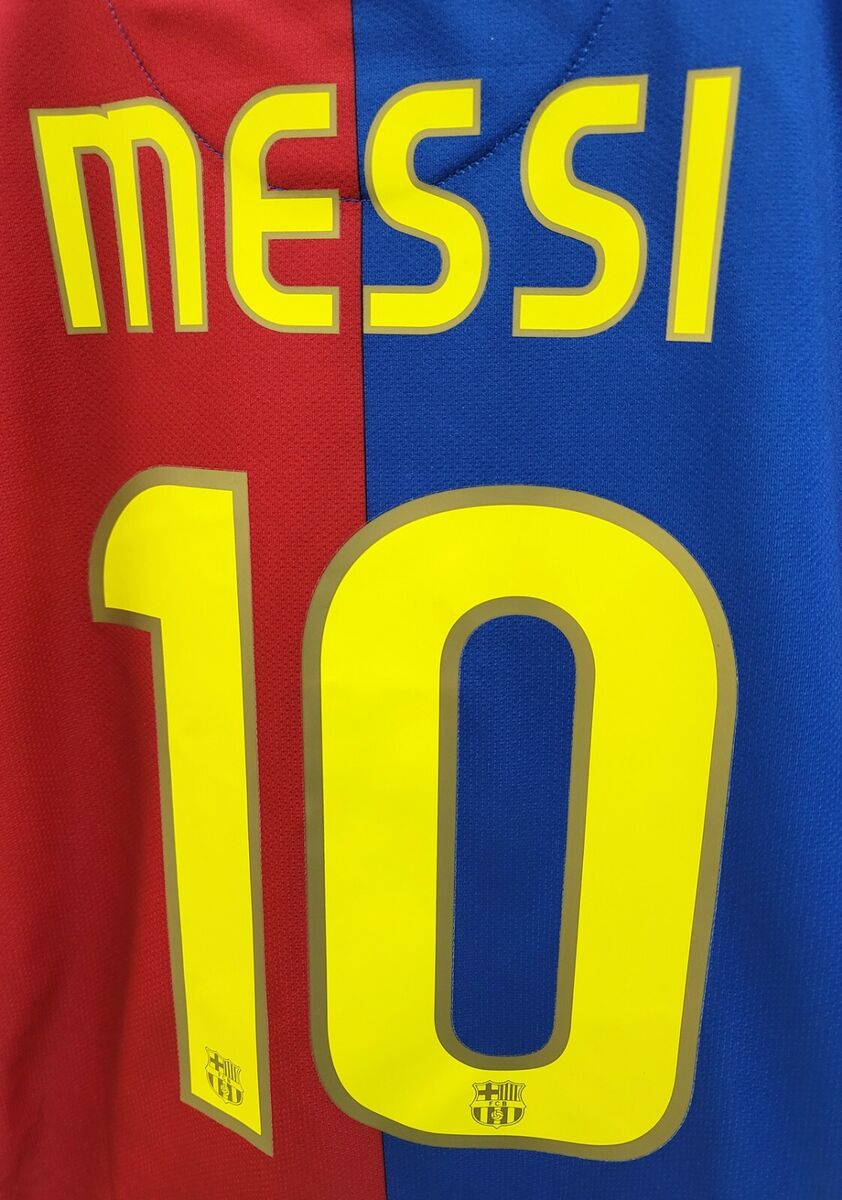 2008-09 Barcelona FC Home S/S No.10 MESSI 2019 UEFA CL Final 2008-09 Barcelona FC Home S/S No.10 MESSI 2019 UEFA CL Final