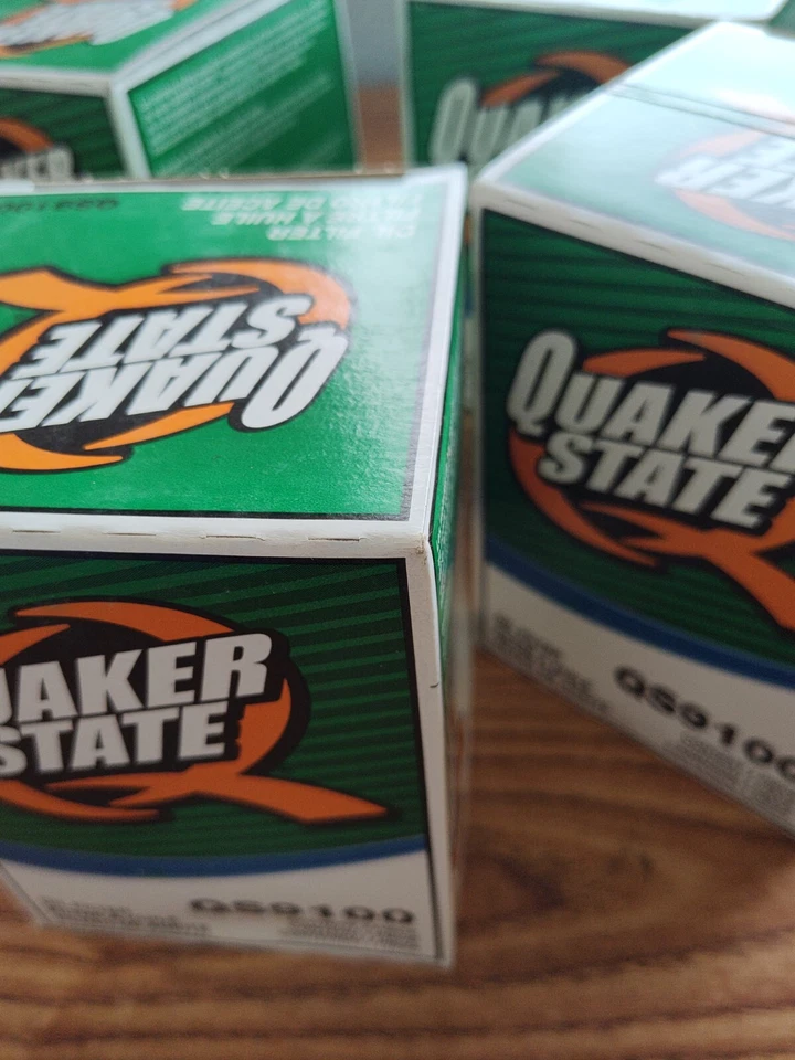 4 filtros de aceite CUATRO QS9100 QUAKER STATE para Chevrolet Silverado GMC SIERRA Foto 4 de 4