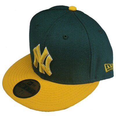 New York Yankees New Era 5950 2Tone Basic Fitted Hat Green