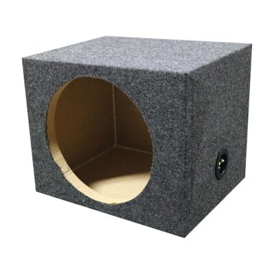 EMPTY WOOFER BOX 15'' SQUARE QPOWER