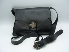 Kerstins Umhängetasche Leder Damenhandtasche Schulterriemen Handarbeit Larp (20b