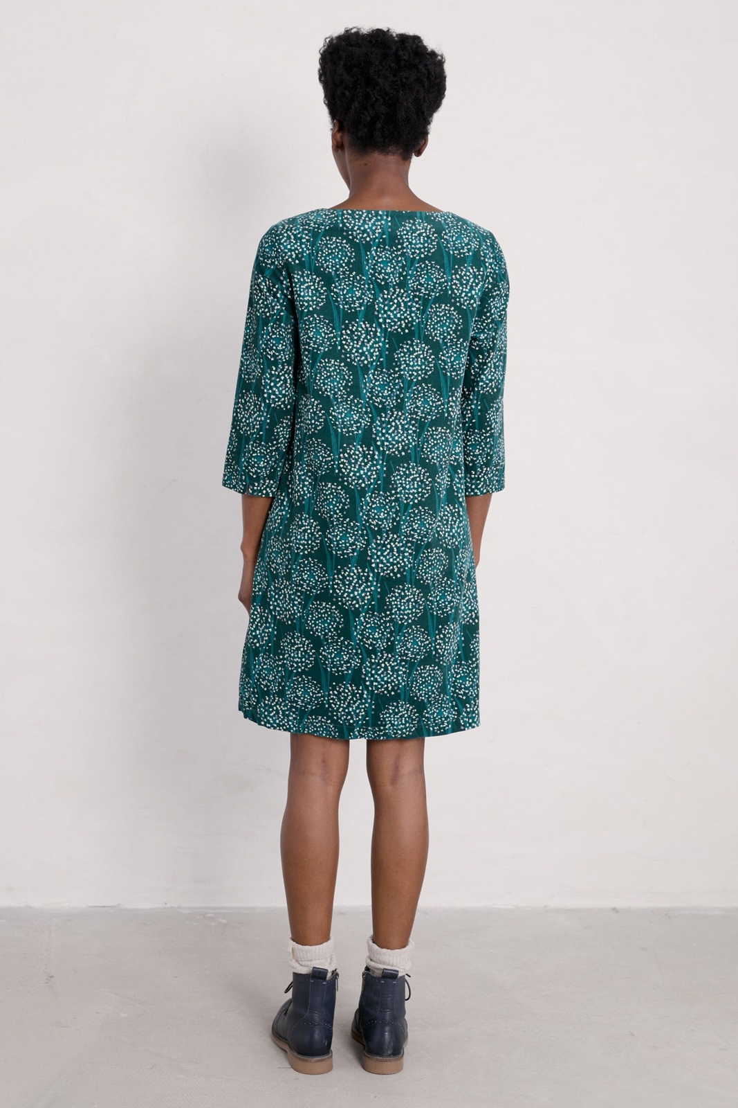 Seasalt Women's Dress teal West Pentire Aline Dress Regular