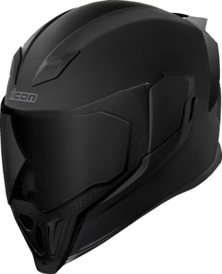 Icon Airflite Dark Helmet Matte Black XS-3X | eBay