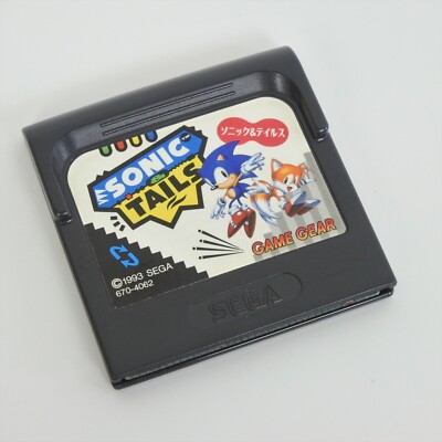 Game Gear SONIC and TAILS 1 Cartridge Only Sega gg | eBay