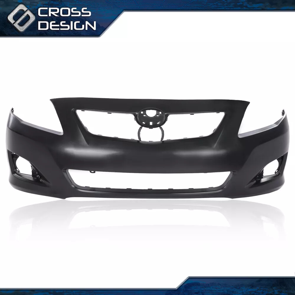 Front Bumper Fascia Cover Fit For 2009 2010 Toyota Corolla Sedan