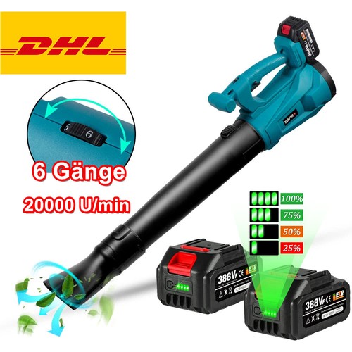 Turbo Gebläse Für Makita 18V Akkus - 130.000 U/min Für Reinigung & Laub