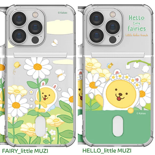 Kakao Friends Little Tiny Fairies Clear Card Case for iPhone 7/8/SE2 7/8 Plus - Image 4 of 4