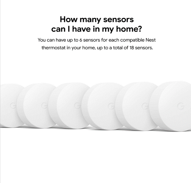 Google Nest Temperature Sensor, 3Pack eBay