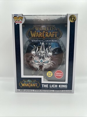 Funko POP! Game Cover World of Warcraft Wraith of LICH KING GitD Exclusive | 12