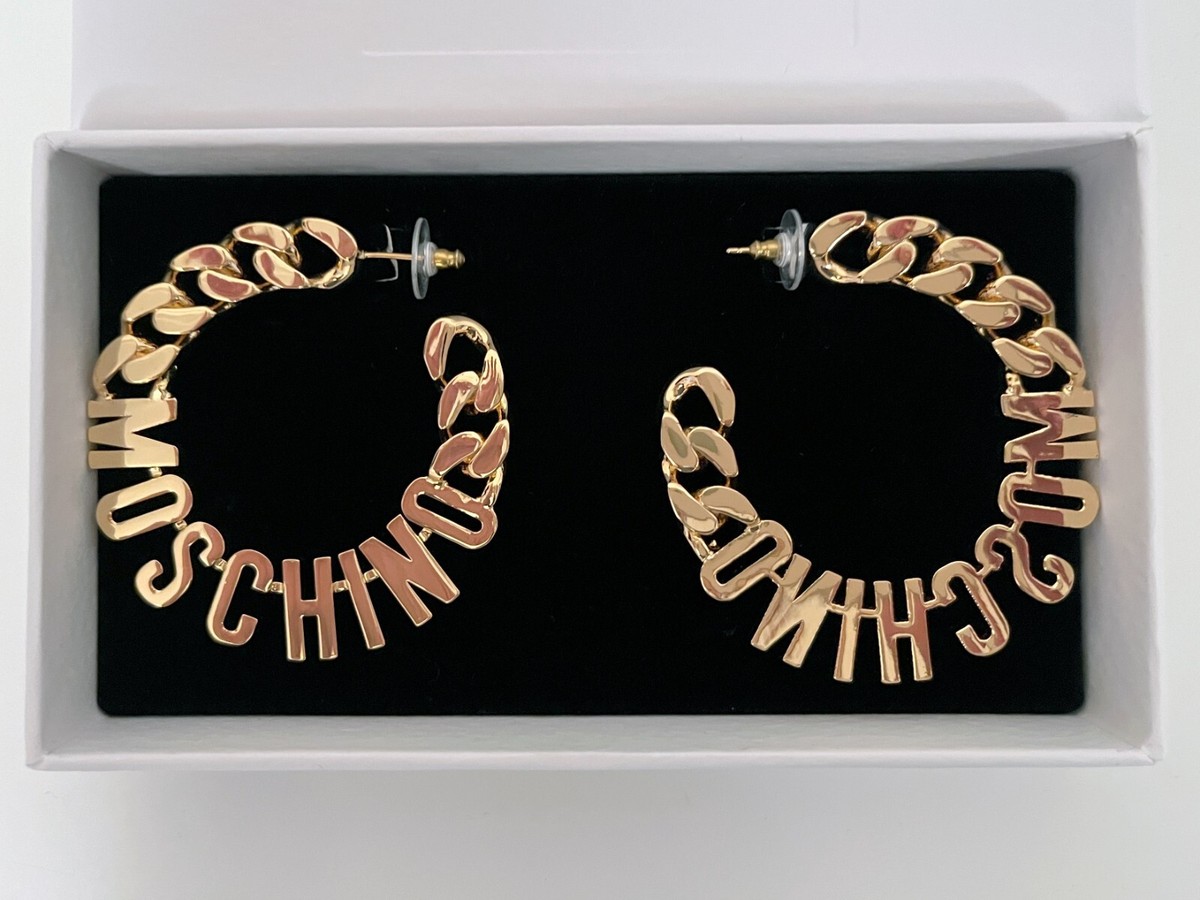 BNWT MOSCHINO [TV] H&M Collaboration Gold-Plated Letters 