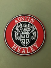 Austin Healey Embroidered Patch.