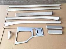 BMW E39 Aluminium Brushed WRAPPED Interior trim set 96-03 520 525 528 540 M5