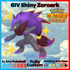 ✨ Shiny Zoroark 6IV ✨ Pokemon Scarlet & Violet 🚀 Fast 🚀