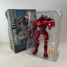 Crimson Typhoon Jaeger 7.9" Movable Action Figure Toy Statue Pacific Rim GiftBox