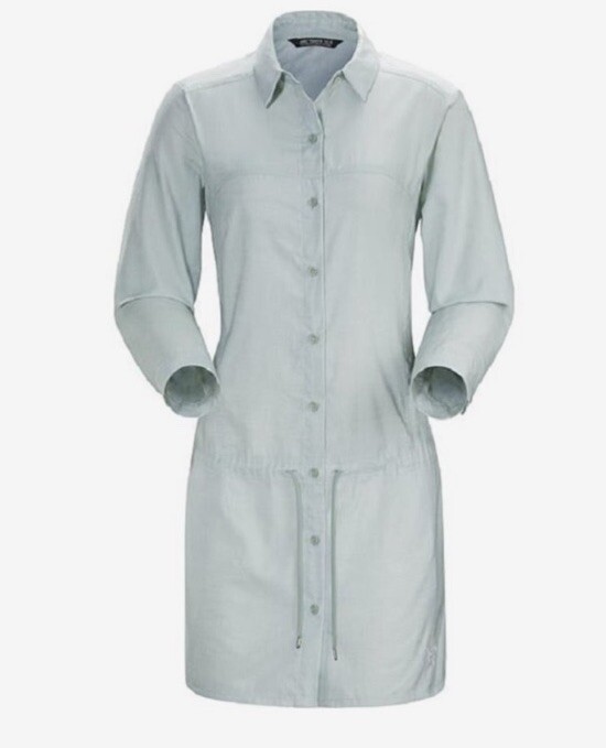 Abito tunica Arc'Teryx Blanchard in argento salvia piccolo