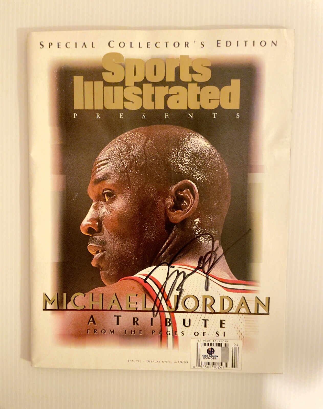 Michael Jordan Signed 1999 Sports Illustrated Collectors Edition