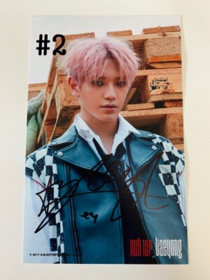 NCT127 Autographed Signed Official Goods [Cherry Bomb Photo