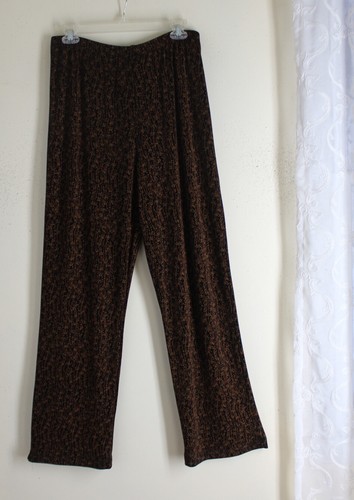 Slinky Travel Knit Black Copper Brown 