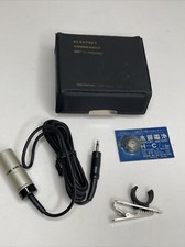 Olympus Electret Condenser Microphone w/Aux Cord in Case, Made in Japan
